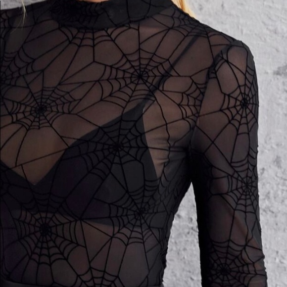 - 🕷 Wicked Sheer Spider Top🕷 - Picture 7 of 8
